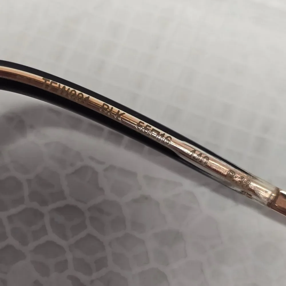Ted Baker London TFW001 BLK 55-16-140 Women's Eyeglass Frames Black Gold